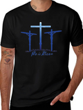 He is Risen Graphic Tee - Christian Easter Shirt product image 1