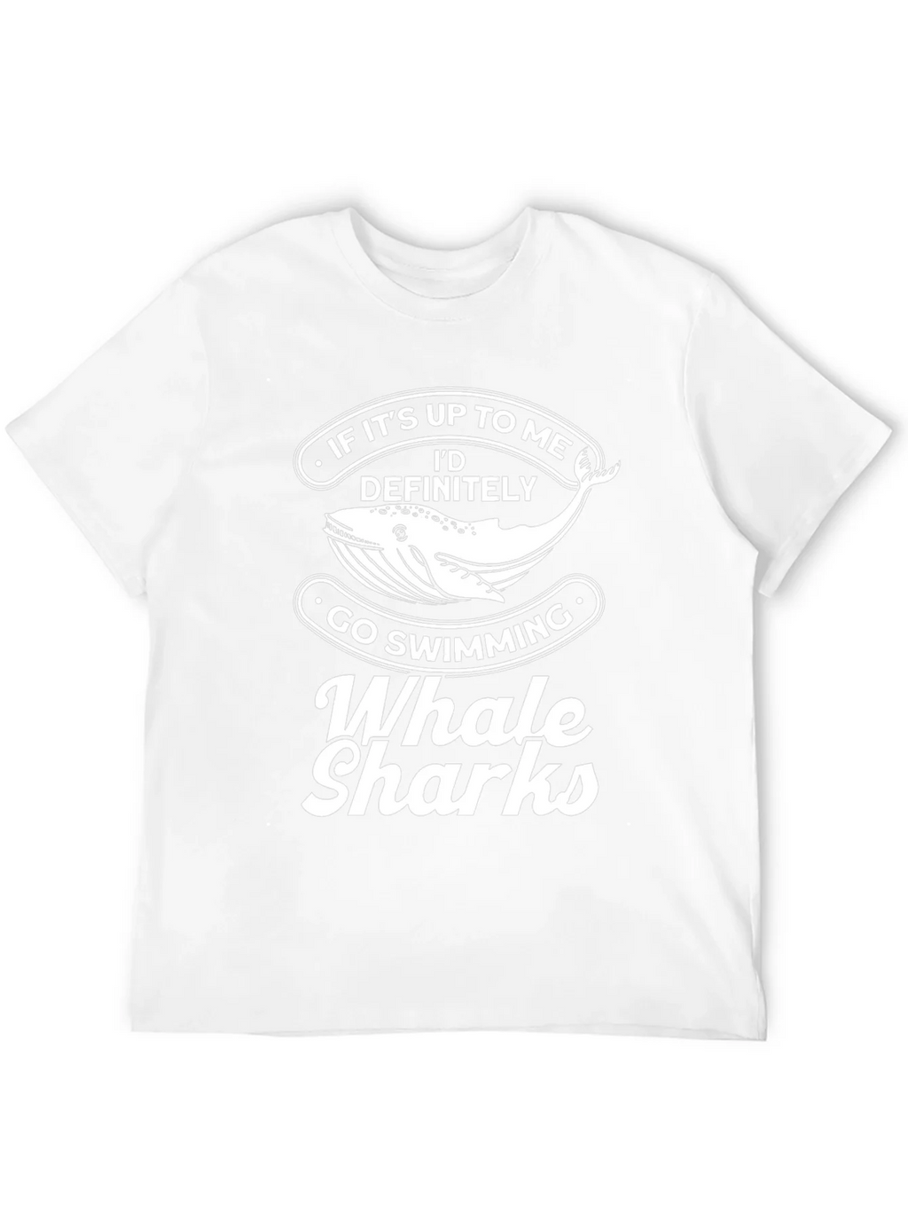 Whale Shark T-Shirt - Id Go Swimming Tee product image 3