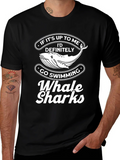 Whale Shark T-Shirt - Id Go Swimming Tee product image 1