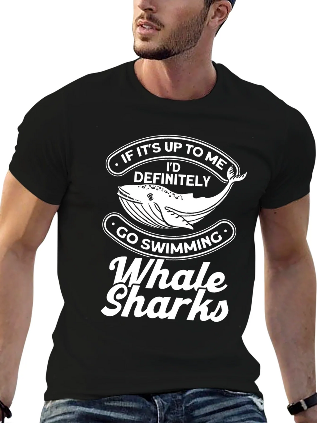 Whale Shark T-Shirt - Id Go Swimming Tee product image 9