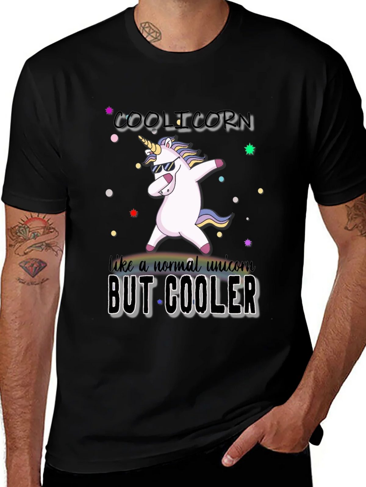 Coolicorn T-Shirt - Unicorn Dabbing Funny Tee product image 1