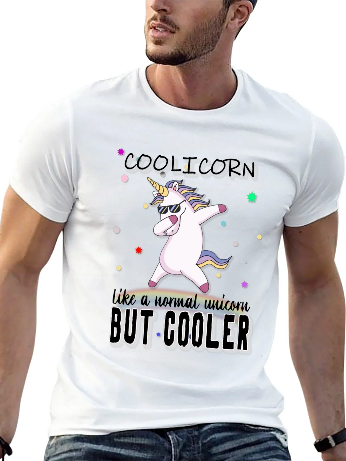 Coolicorn T-Shirt - Unicorn Dabbing Funny Tee product image 4