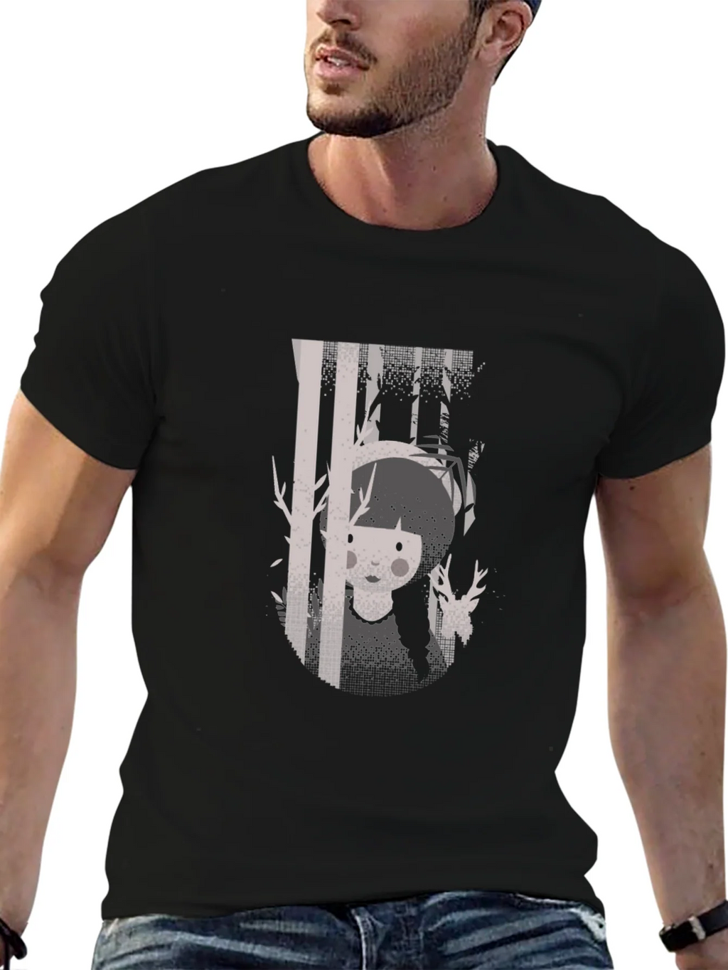 Enigmatic Forest Graphic Tee - Unique Design product image 9