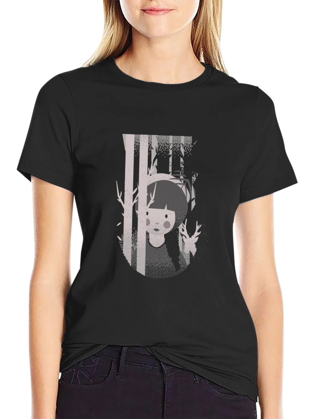 Enigmatic Forest Graphic Tee - Unique Design product image 5