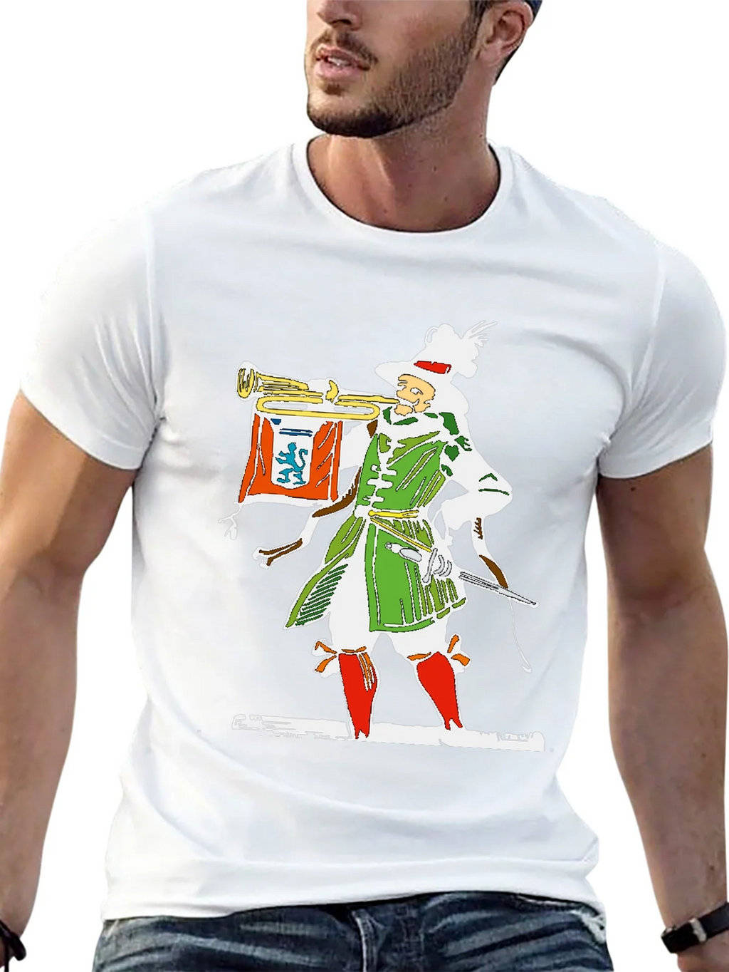 Retro Musician Graphic Tee product image 2