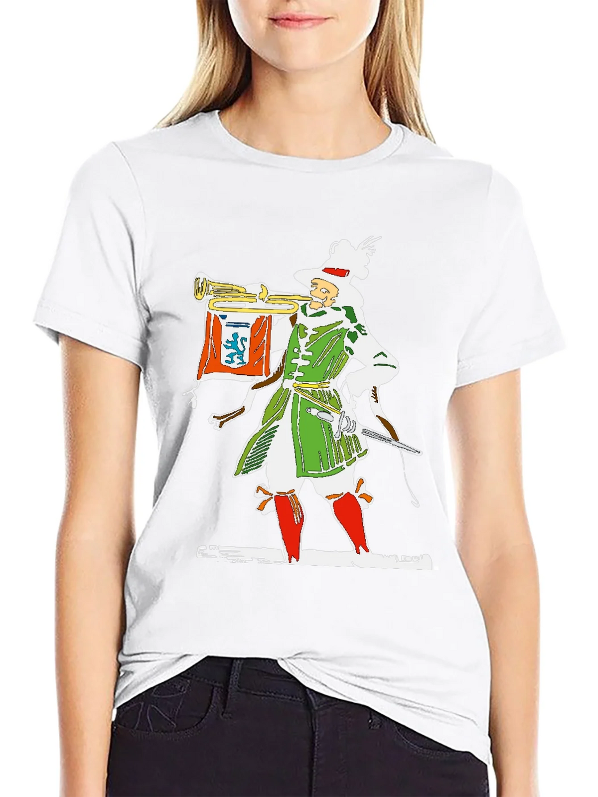Retro Musician Graphic Tee product image 6