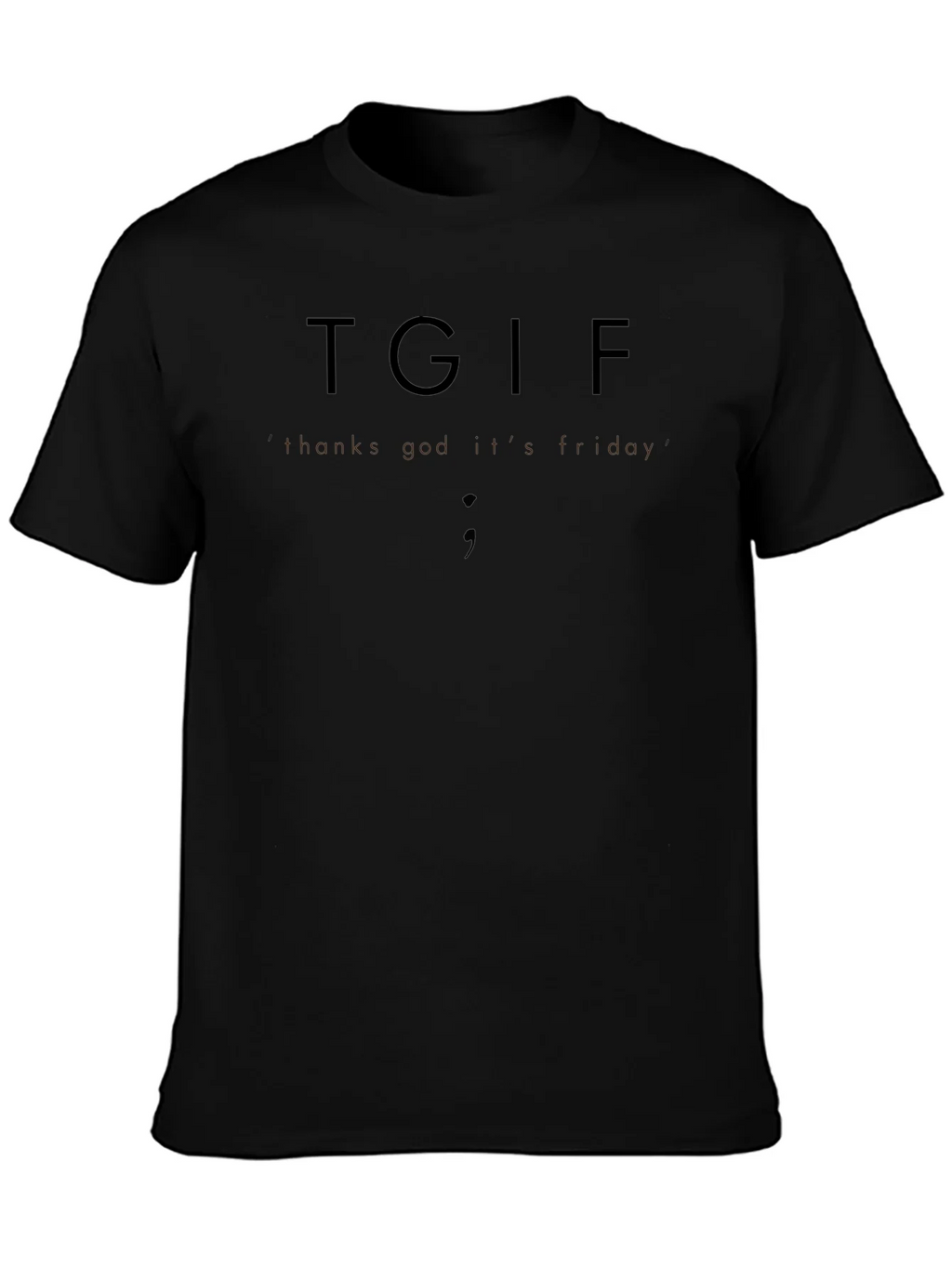 TGIF Black T-Shirt - Mens Friday Wear product image 6