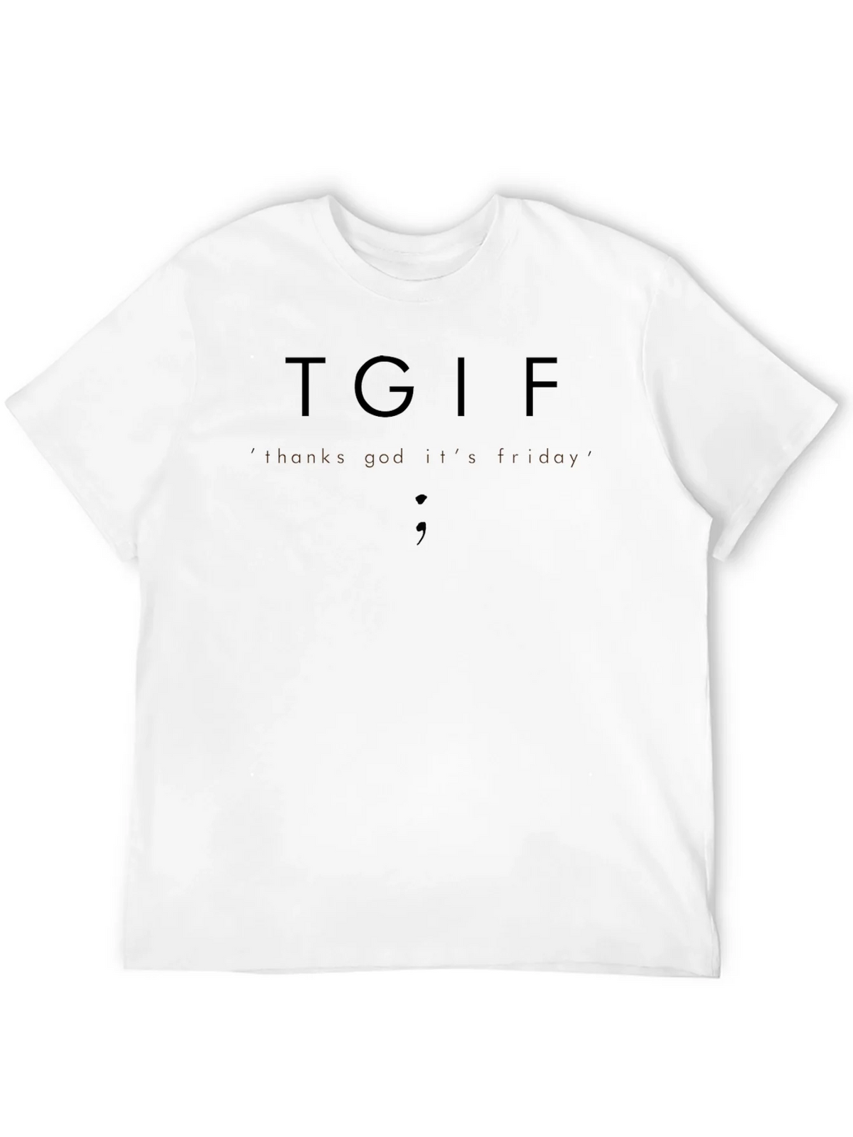 TGIF Black T-Shirt - Mens Friday Wear product image 3
