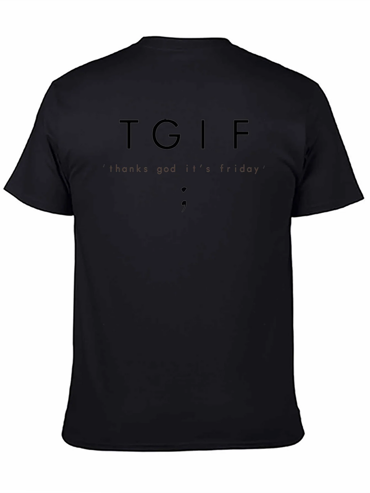 TGIF Black T-Shirt - Mens Friday Wear product image 7