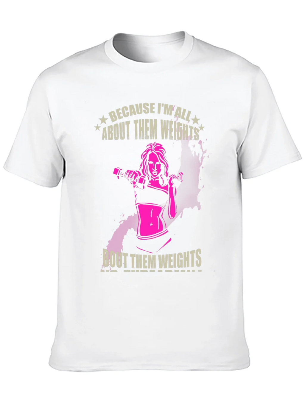 Weights Graphic T-Shirt - Fitness Apparel product image 12
