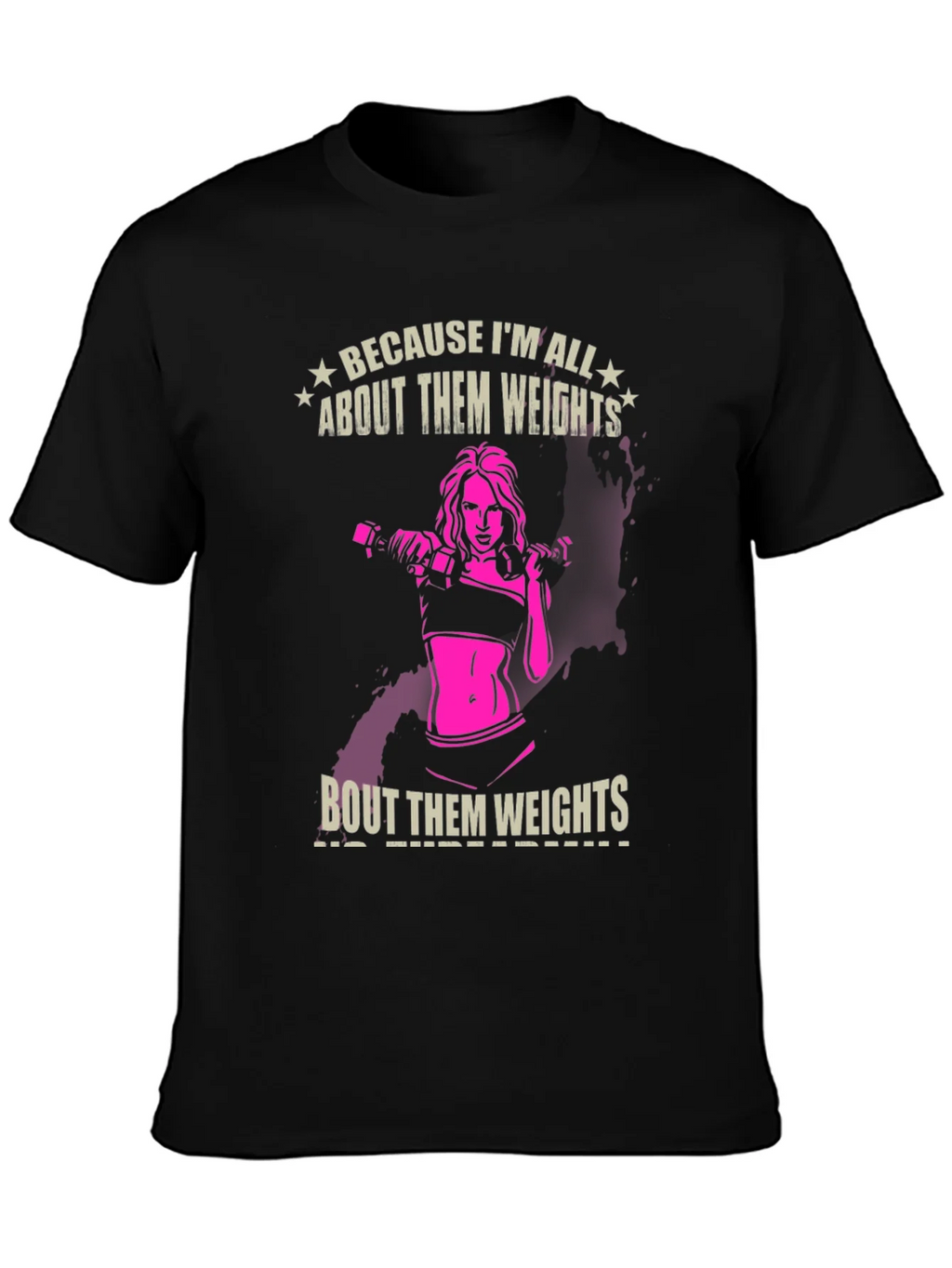Weights Graphic T-Shirt - Fitness Apparel product image 6