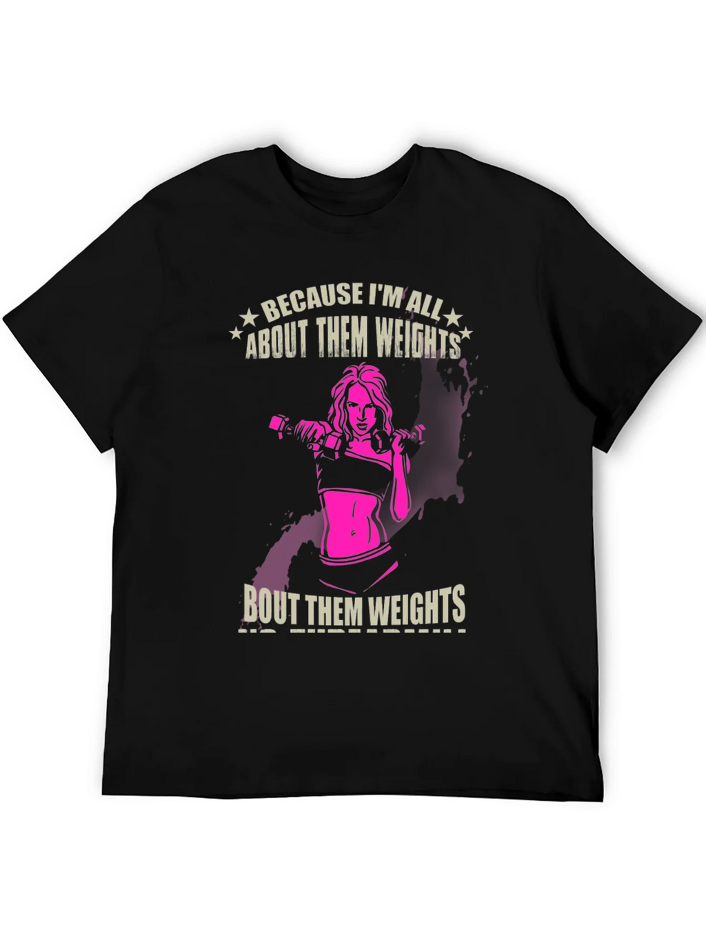 Weights Graphic T-Shirt - Fitness Apparel product image 8