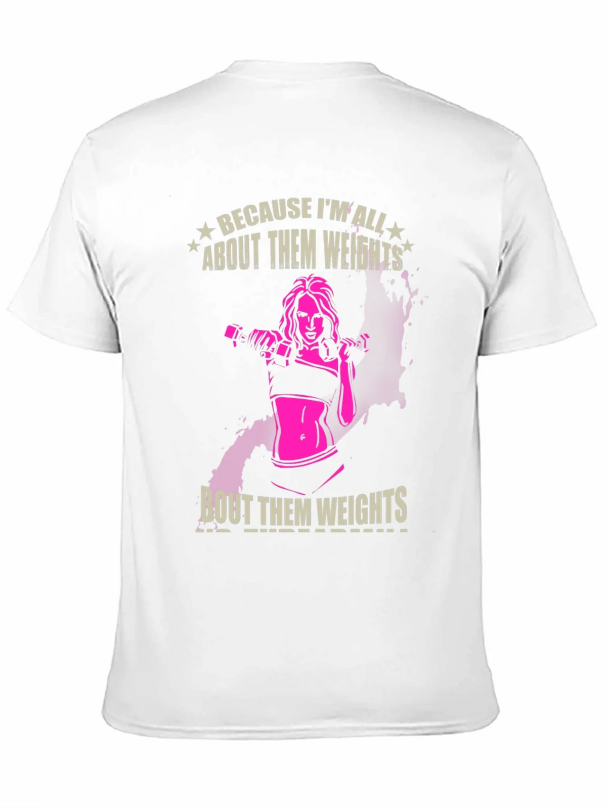 Weights Graphic T-Shirt - Fitness Apparel product image 2