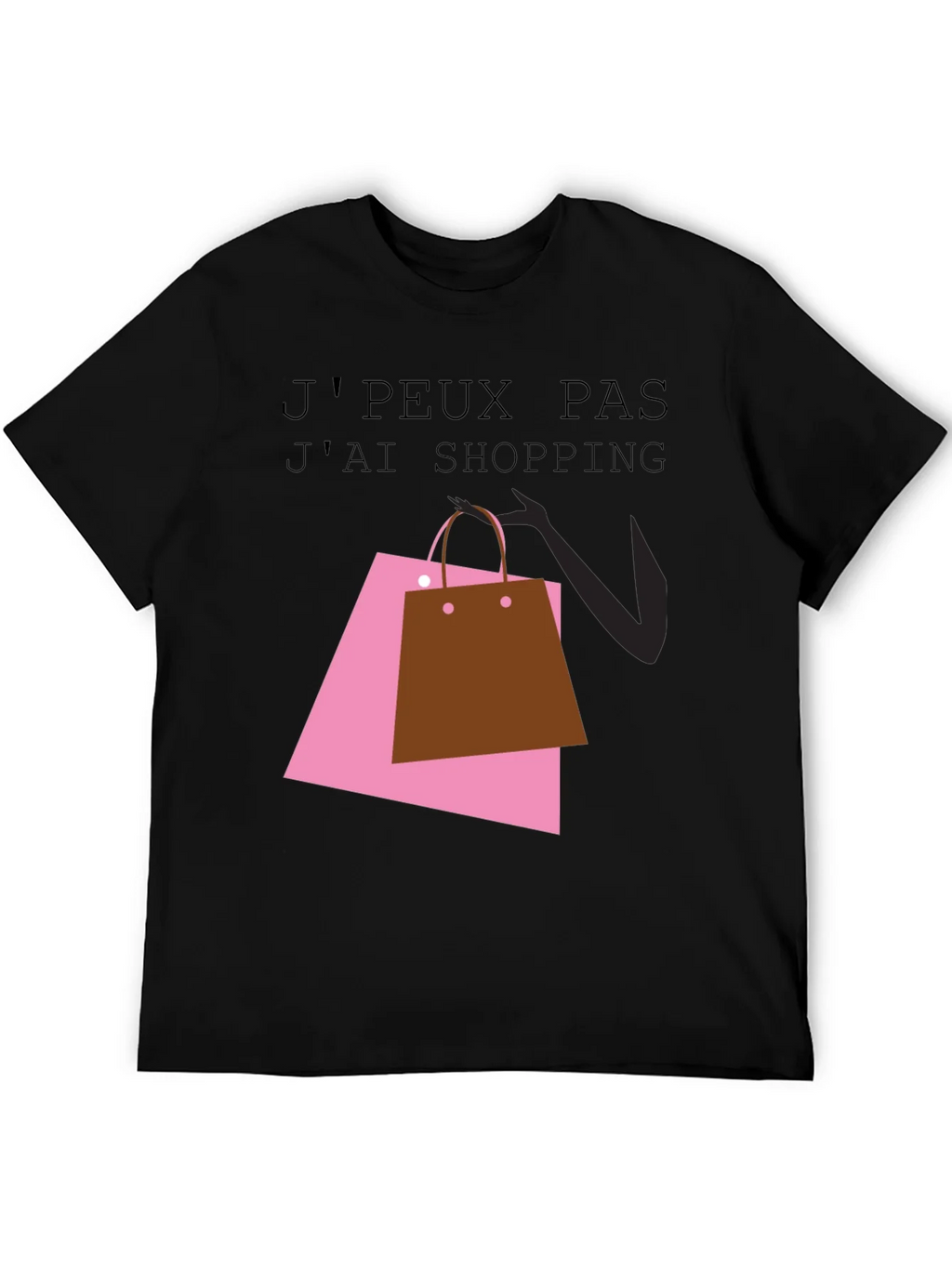 Shopping Spree Tee - French Slogan T-Shirt product image 8