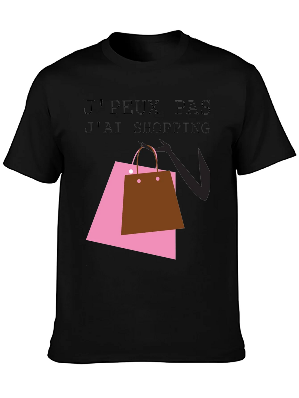 Shopping Spree Tee - French Slogan T-Shirt product image 6