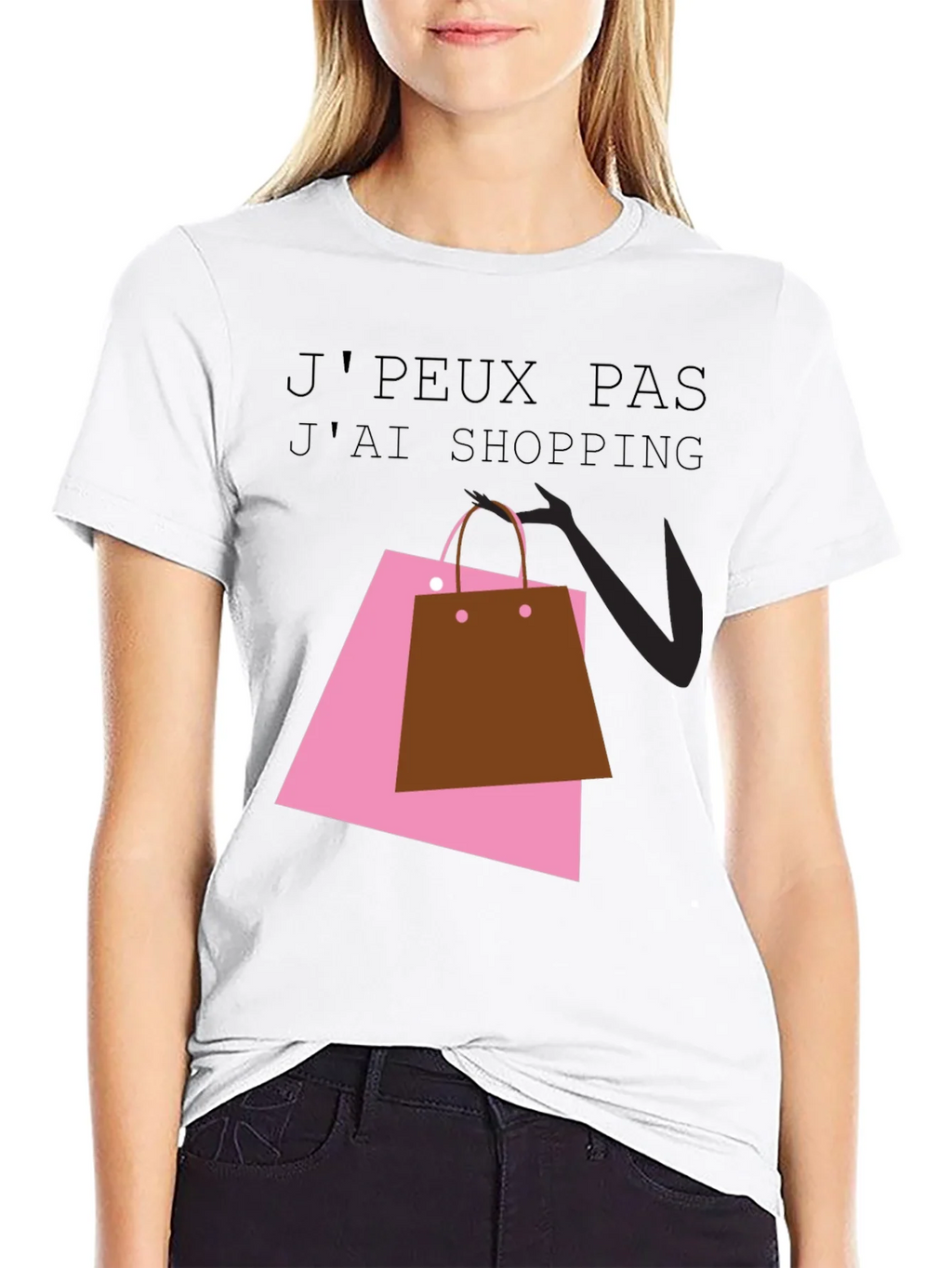 Shopping Spree Tee - French Slogan T-Shirt product image 11