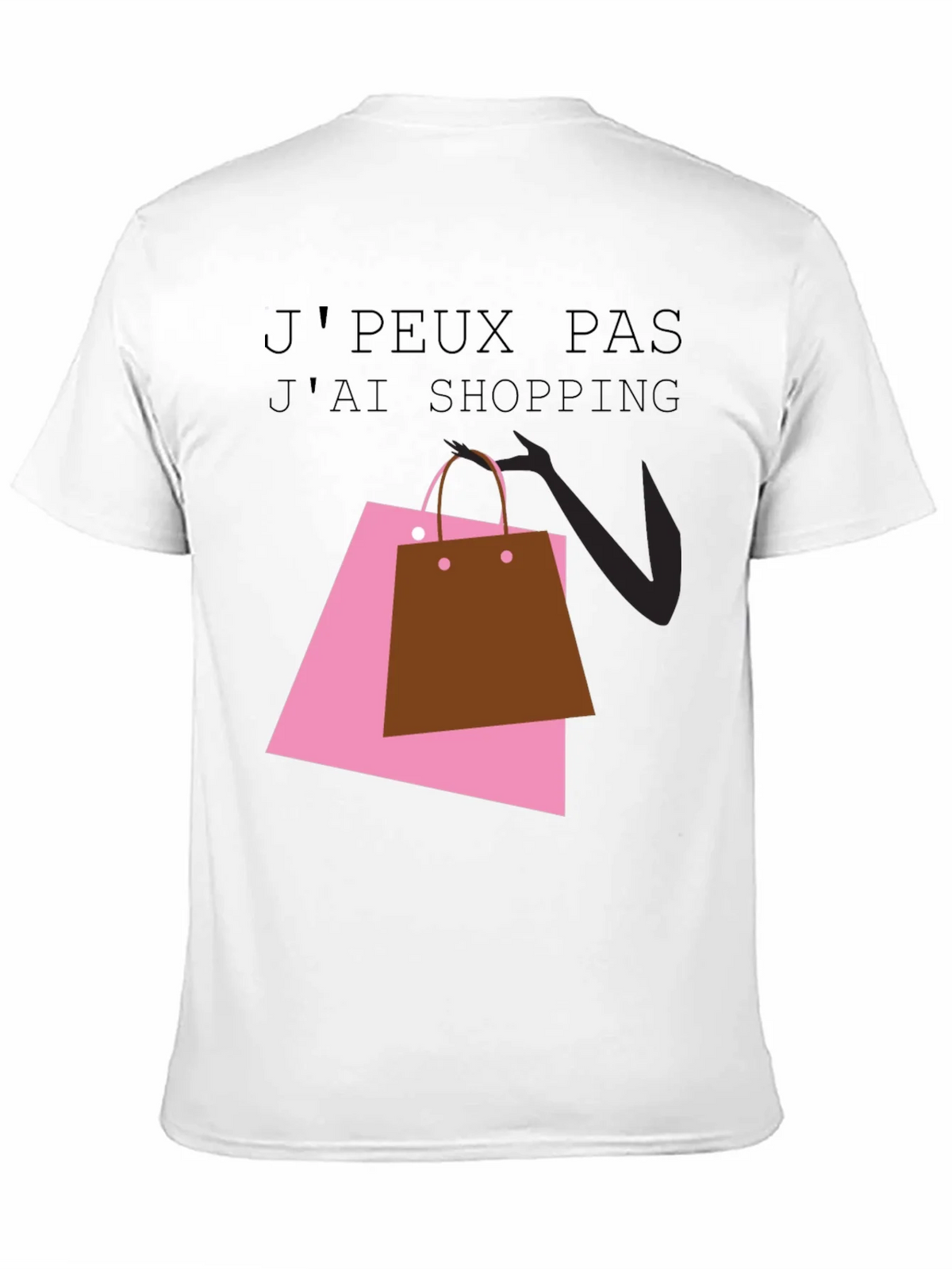 Shopping Spree Tee - French Slogan T-Shirt product image 2