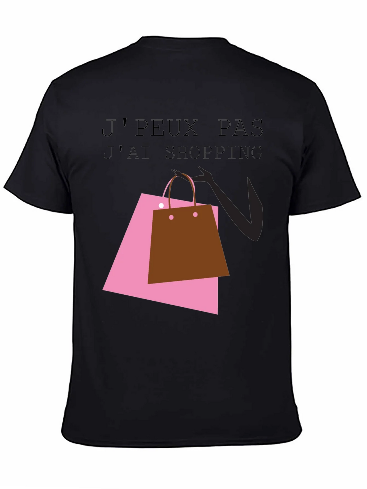 Shopping Spree Tee - French Slogan T-Shirt product image 7