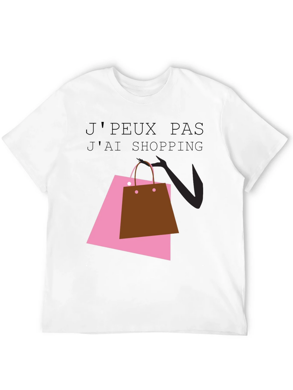 Shopping Spree Tee - French Slogan T-Shirt product image 3