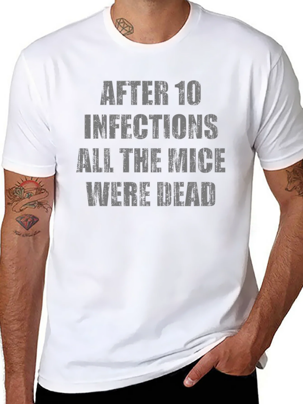 After 10 Infections T-Shirt Funny Medical Humor product image 10
