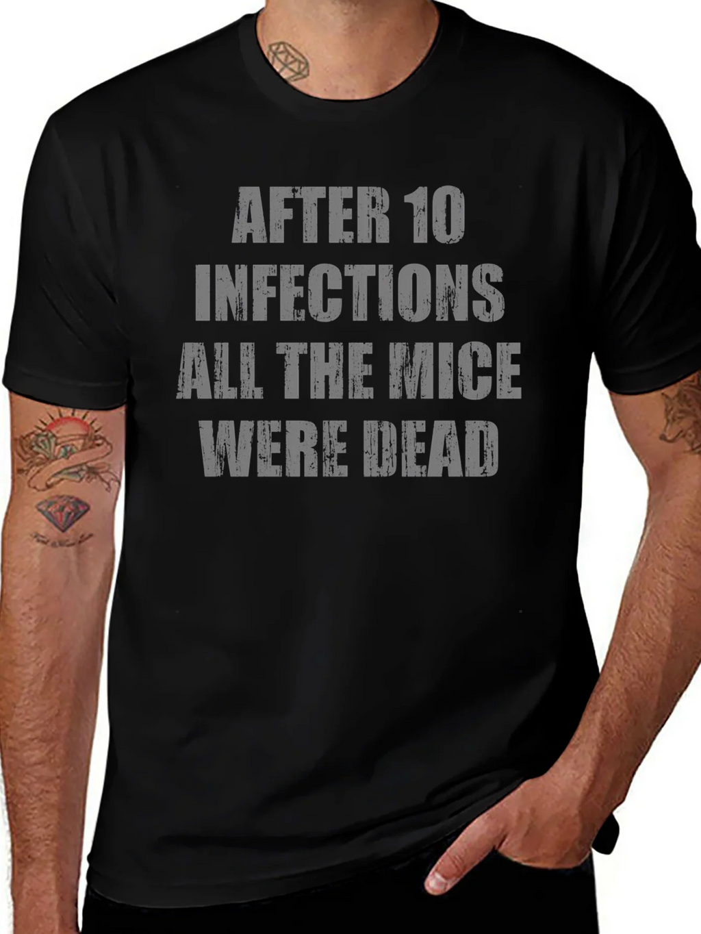 After 10 Infections T-Shirt Funny Medical Humor product image 1