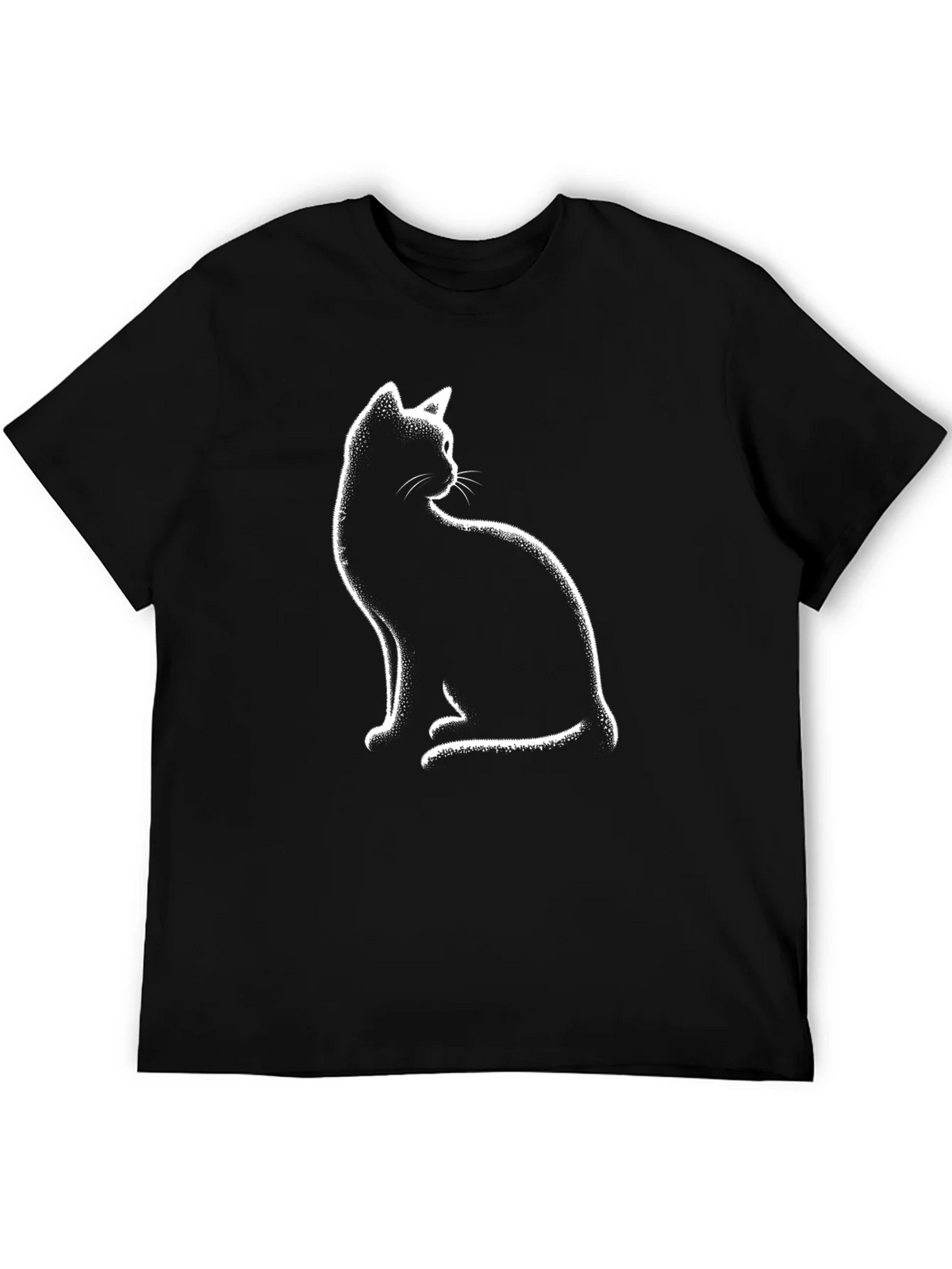 Cool Cat Graphic T-Shirt - Black product image 8