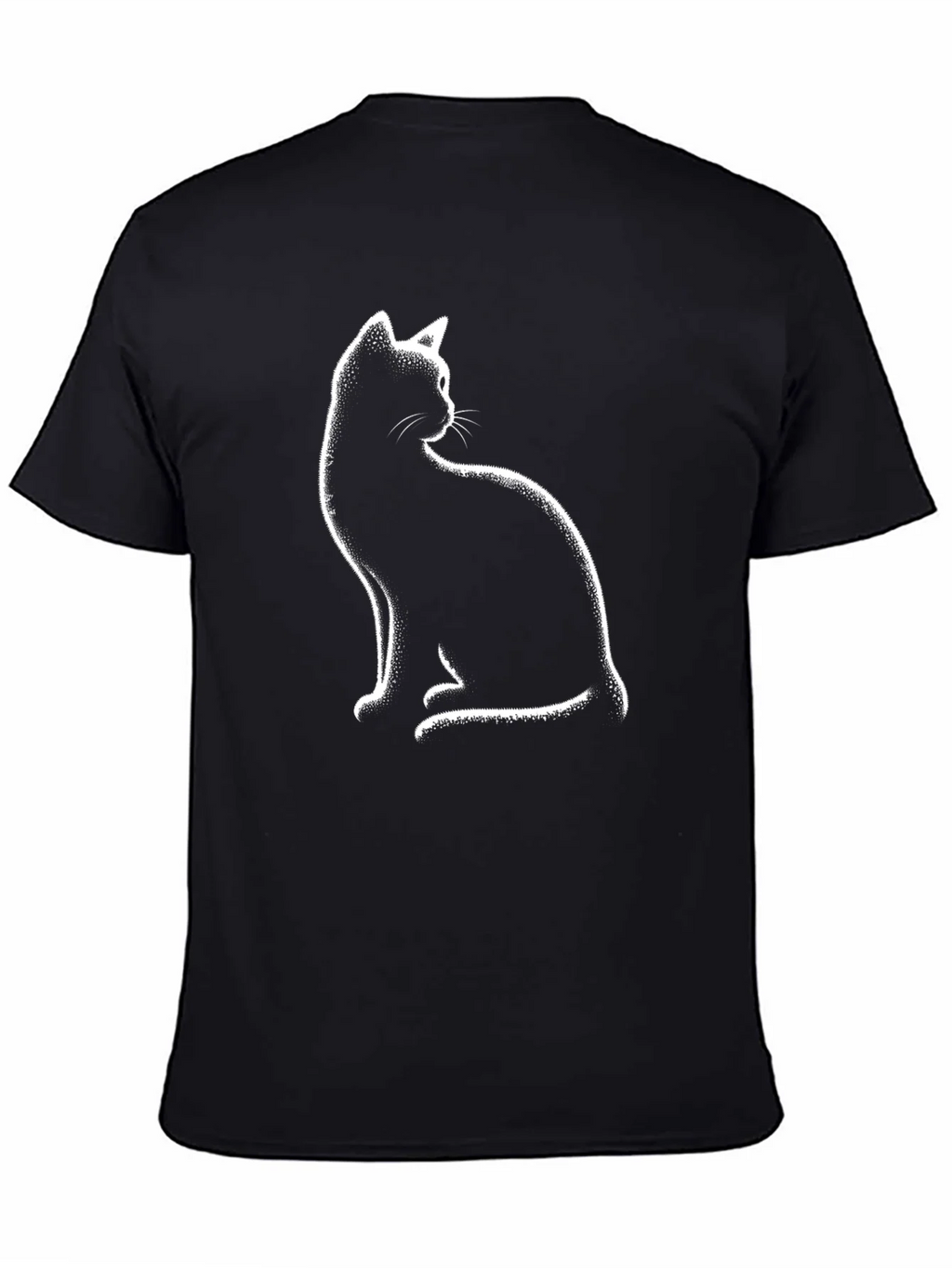Cool Cat Graphic T-Shirt - Black product image 7