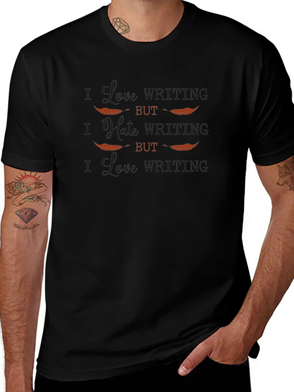 Funny Lie-telling T-Shirt - Casual Short Sleeve Tee product image 1