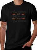 Funny Lie-telling T-Shirt - Casual Short Sleeve Tee product image 1