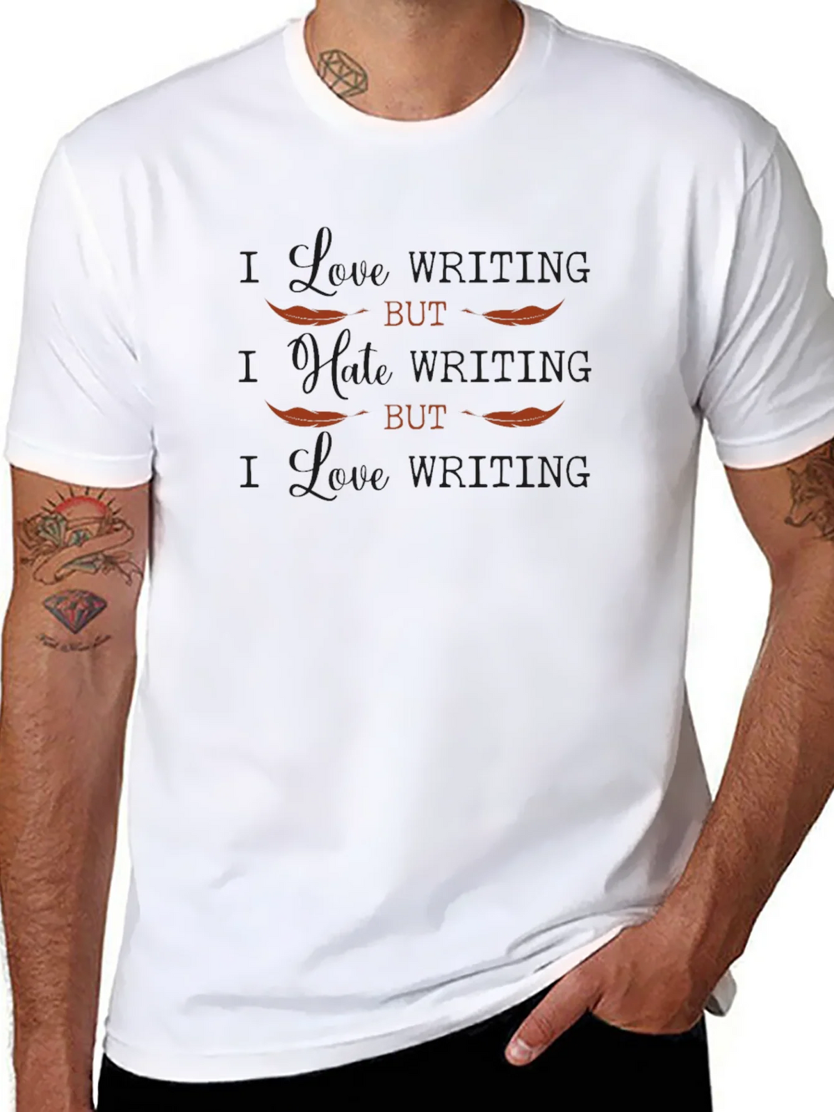 Funny Lie-telling T-Shirt - Casual Short Sleeve Tee product image 10