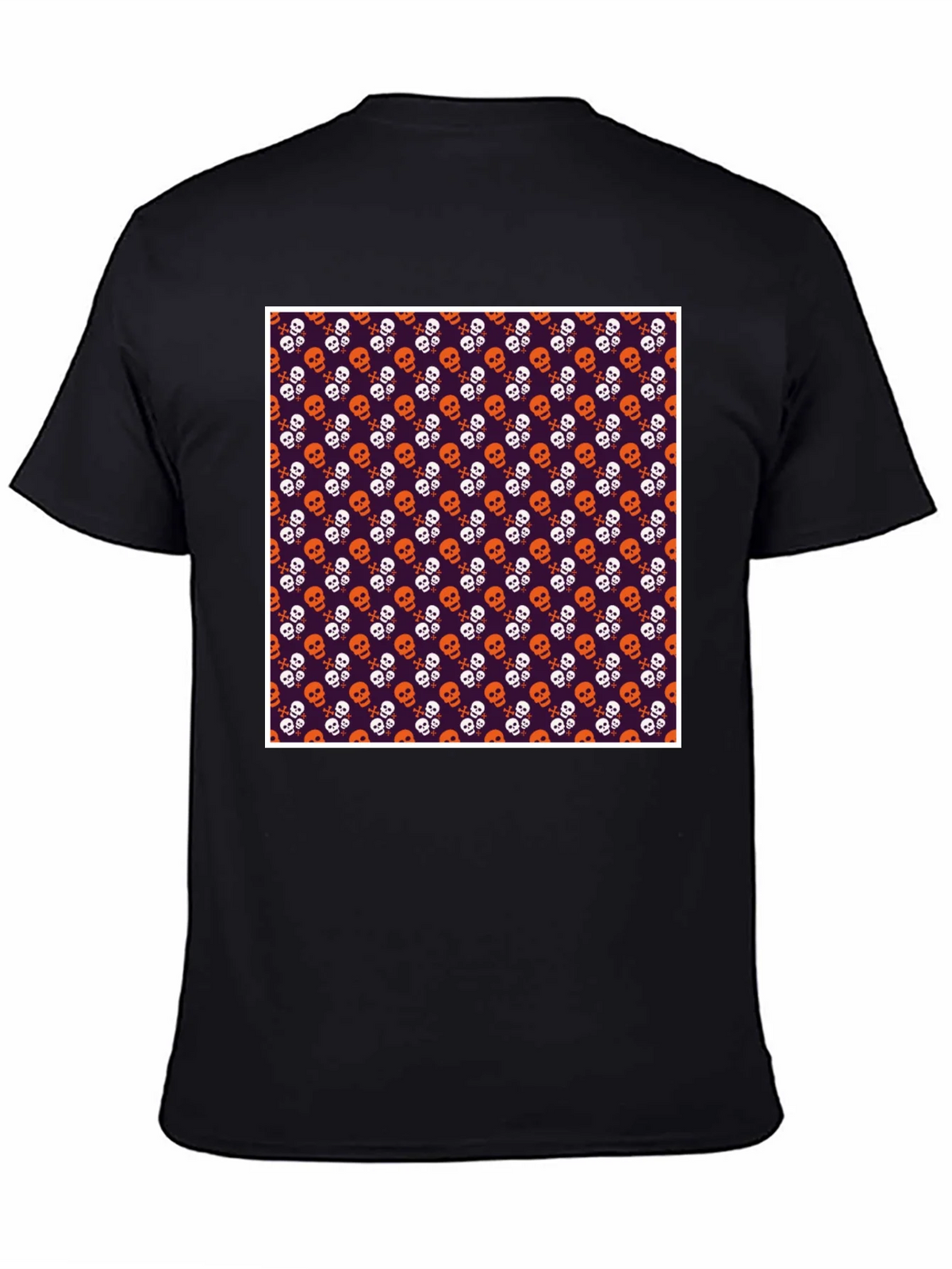 Skull Pattern T-Shirt - Halloween Style product image 7