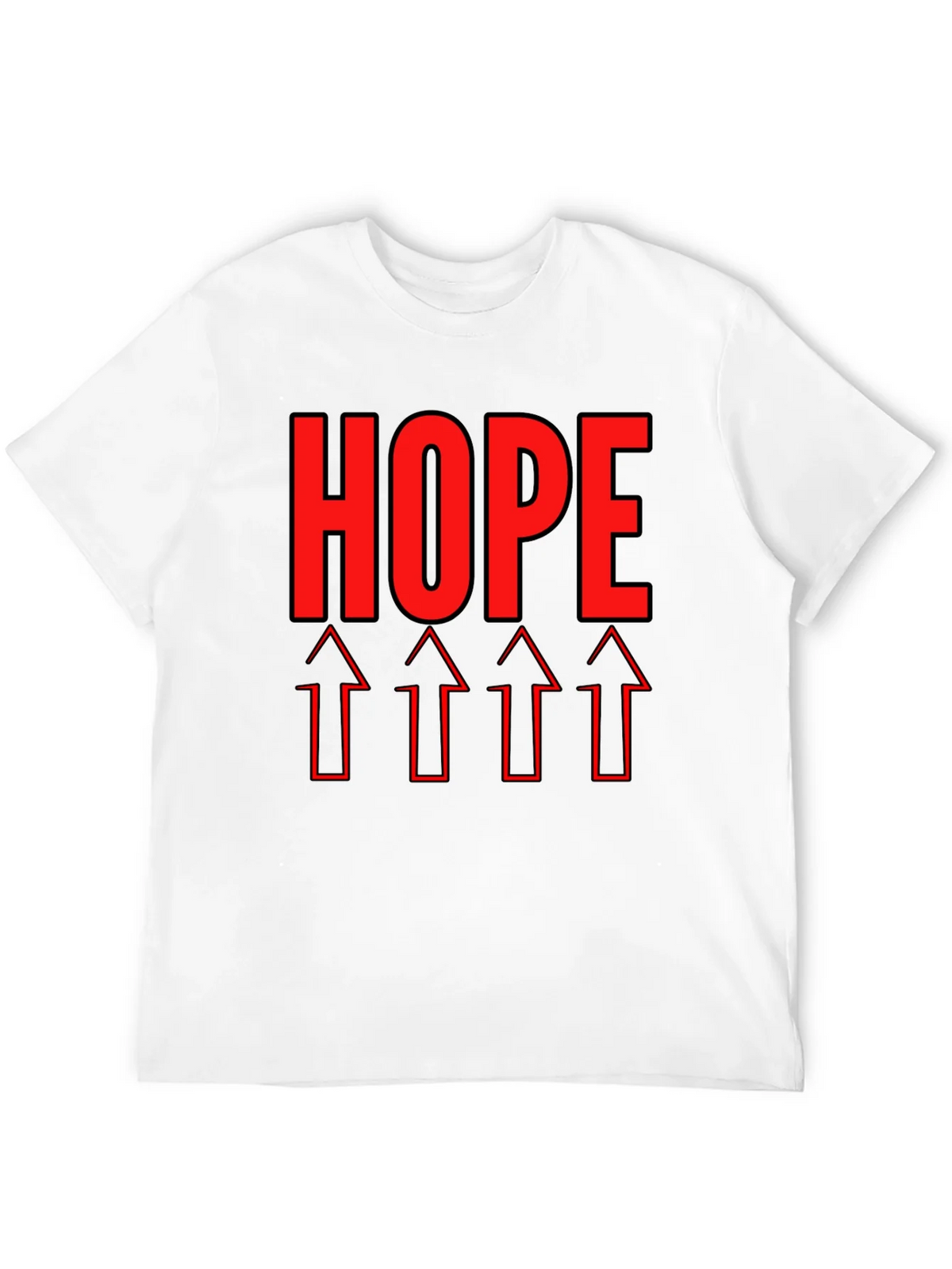 HOPE Graphic Tee - Upward Arrows Motivation product image 3