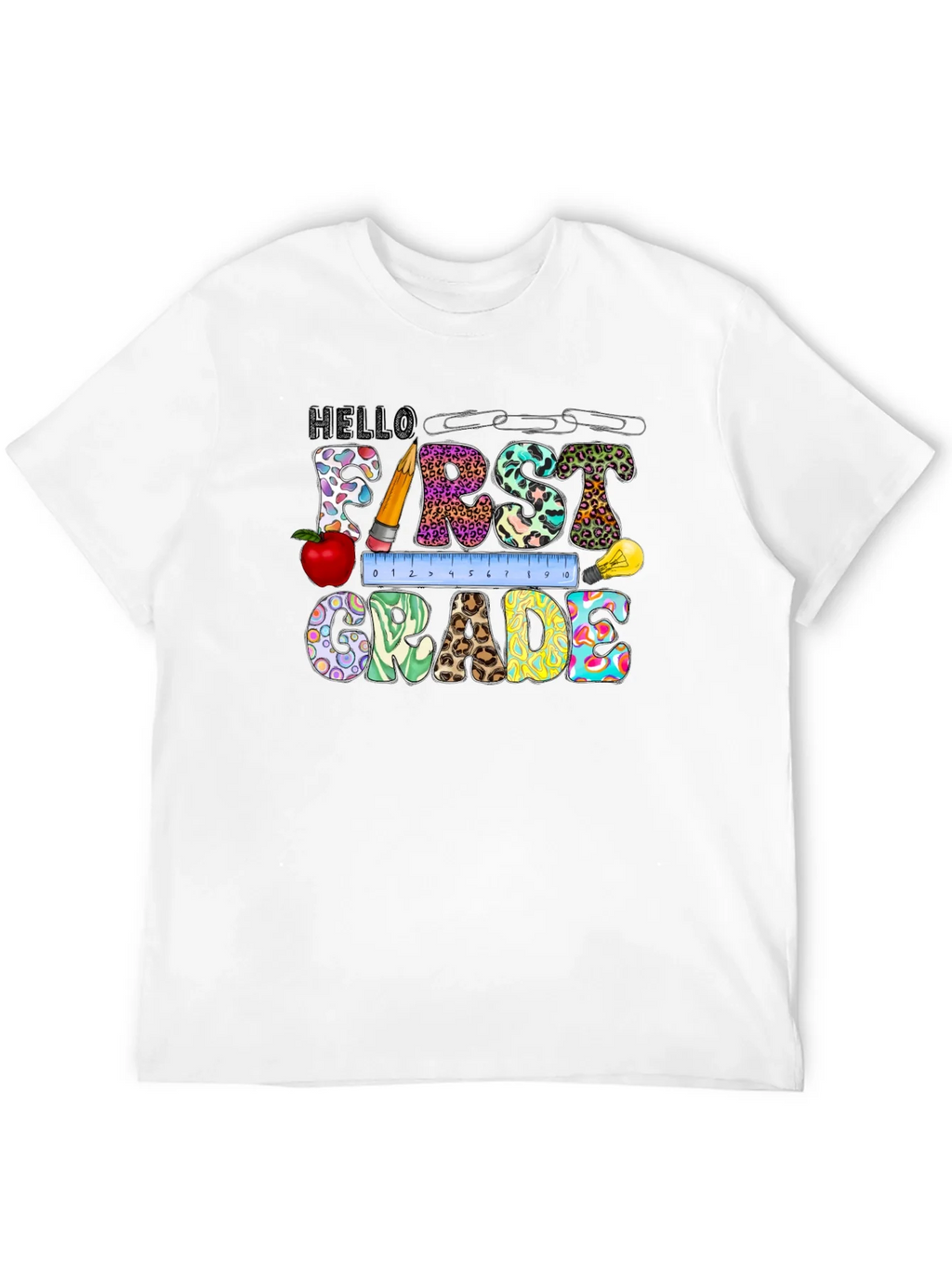 Hello First Grade Graphic Tee product image 3