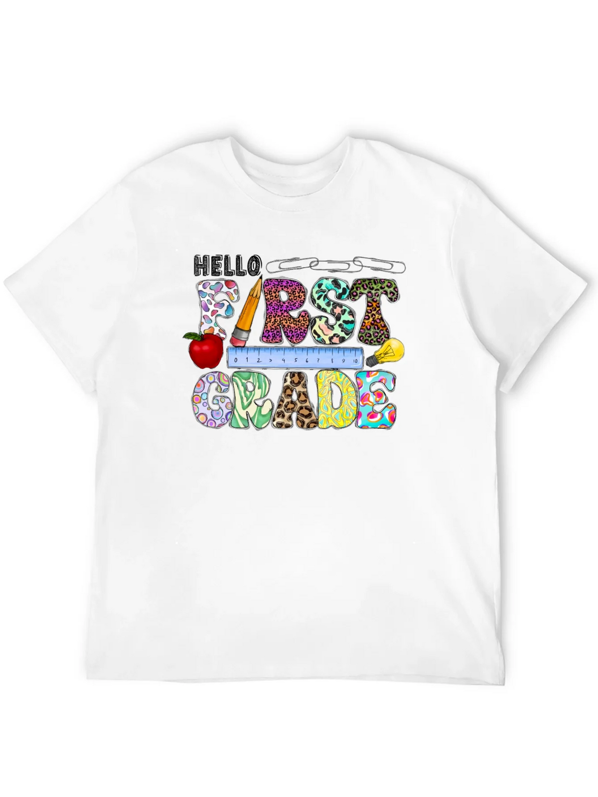 Hello First Grade Graphic Tee product image 3