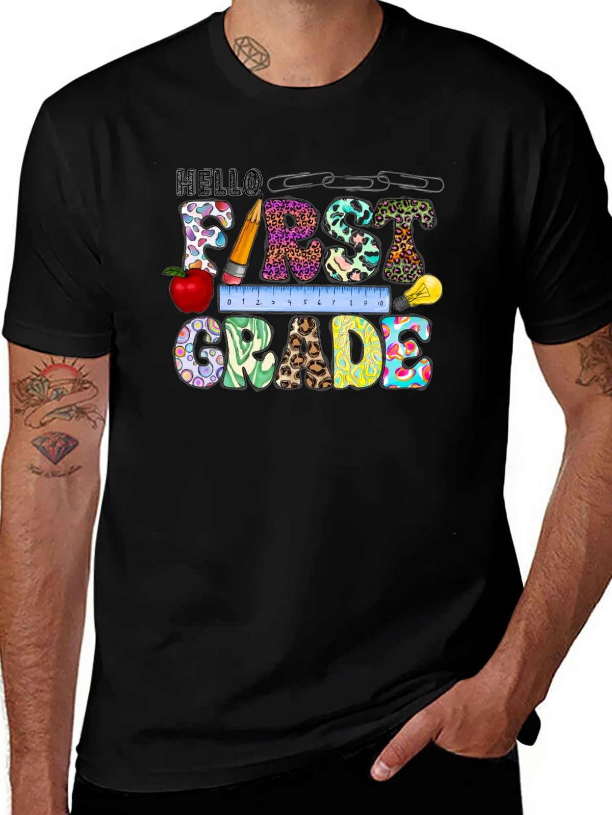 Hello First Grade Graphic Tee product image 1