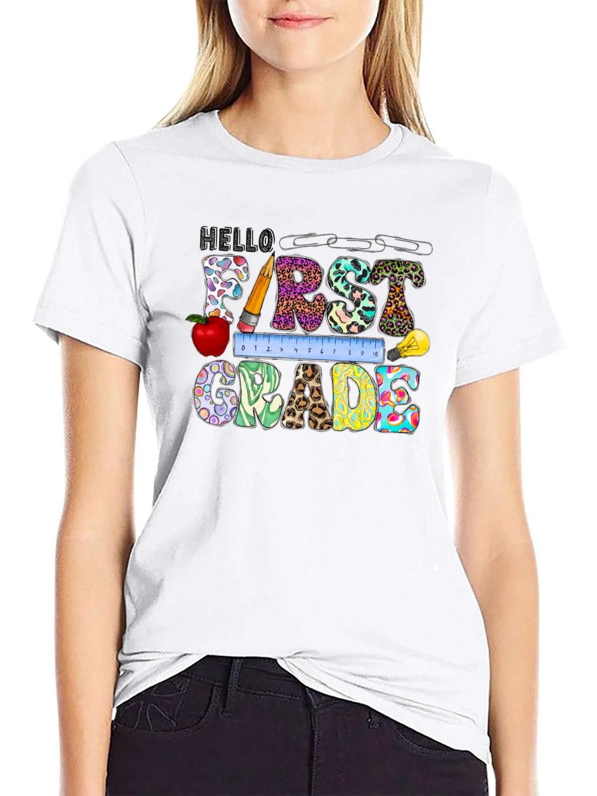 Hello First Grade Graphic Tee product image 11