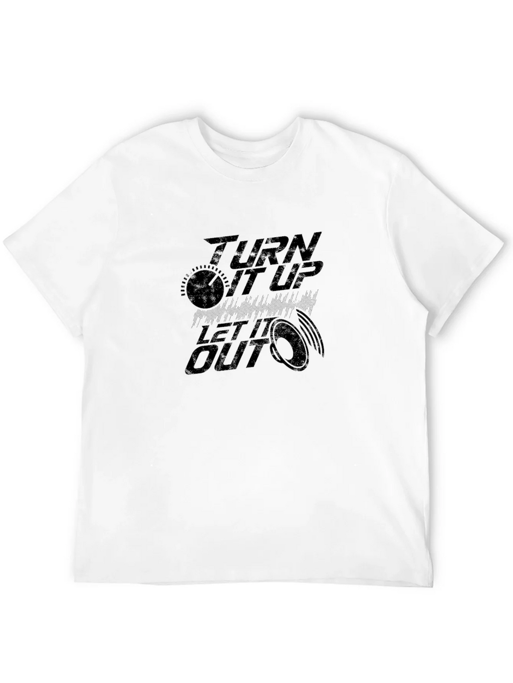 Turn It Up Graphic Tee - Black product image 3