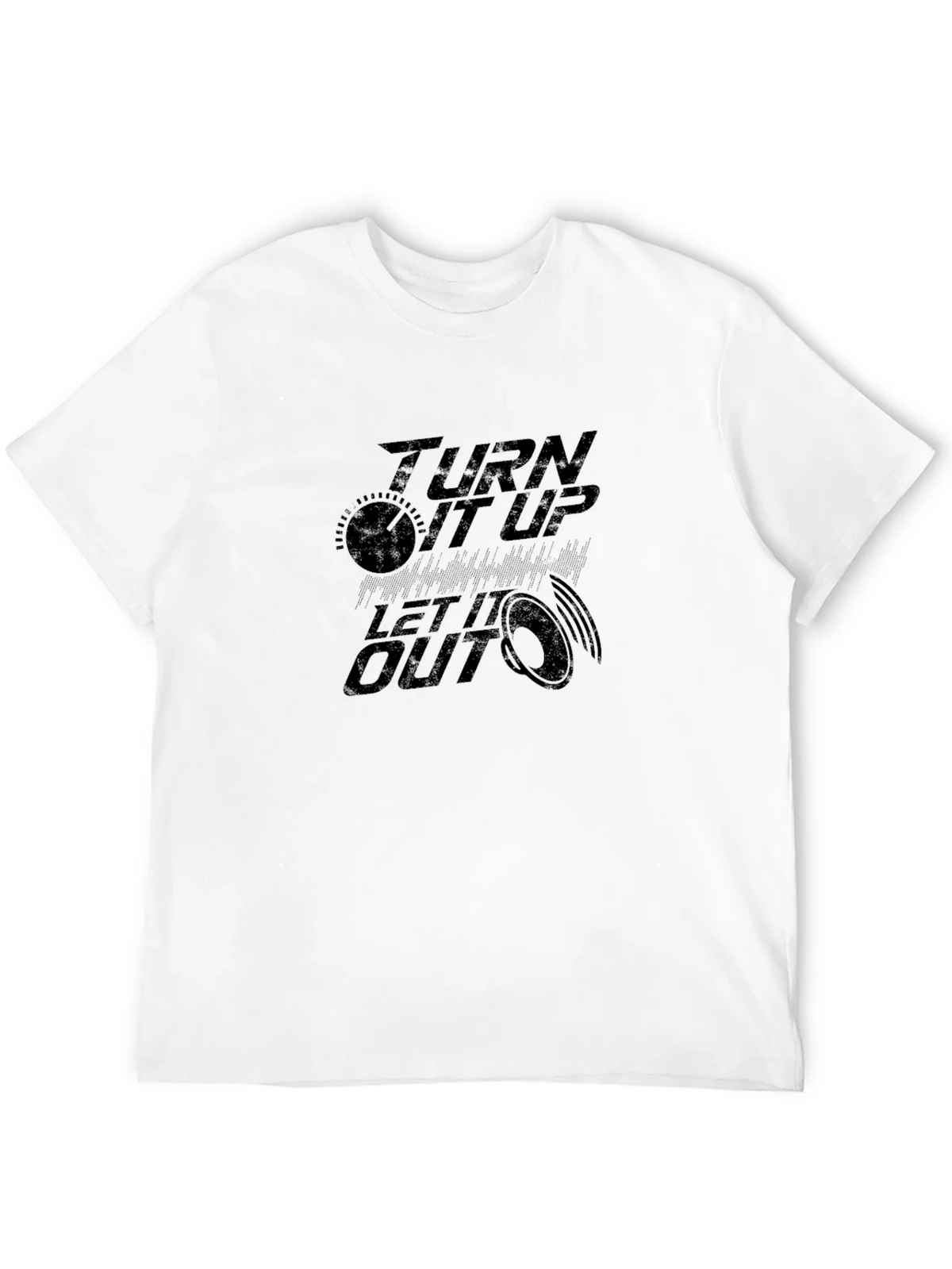 Turn It Up Graphic Tee - Black product image 3
