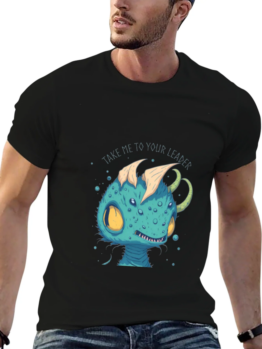 Alien Creature T-Shirt - Take Me To Your Leader product image 9