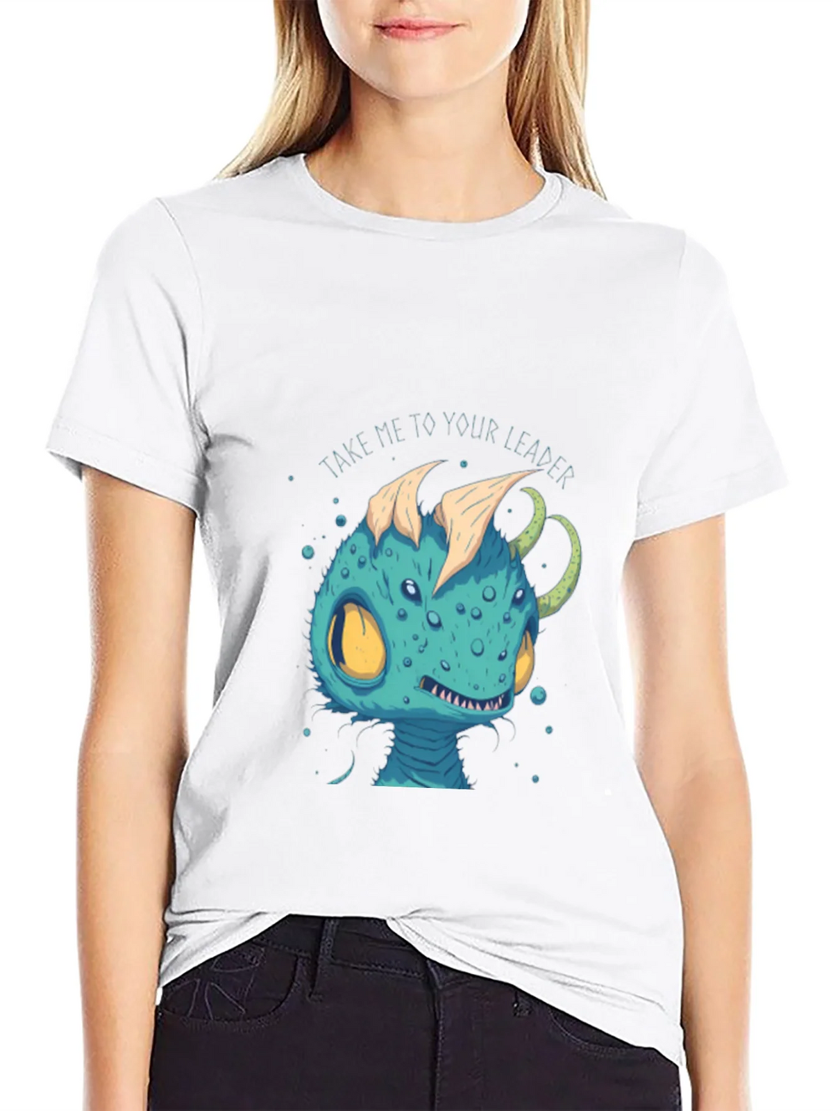 Alien Creature T-Shirt - Take Me To Your Leader product image 11