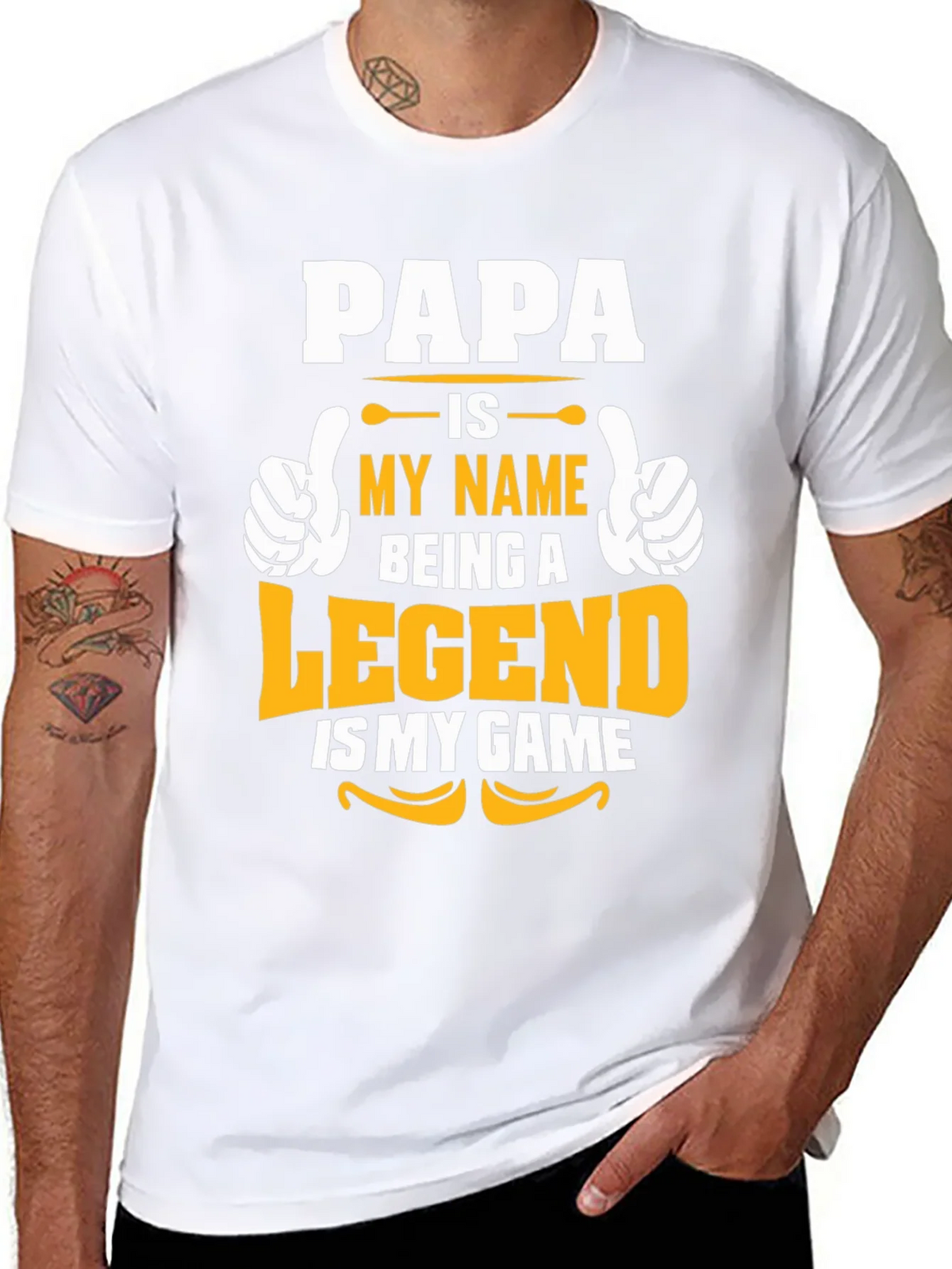 Papa Legend T-Shirt - Funny Fathers Day Gift product image 10