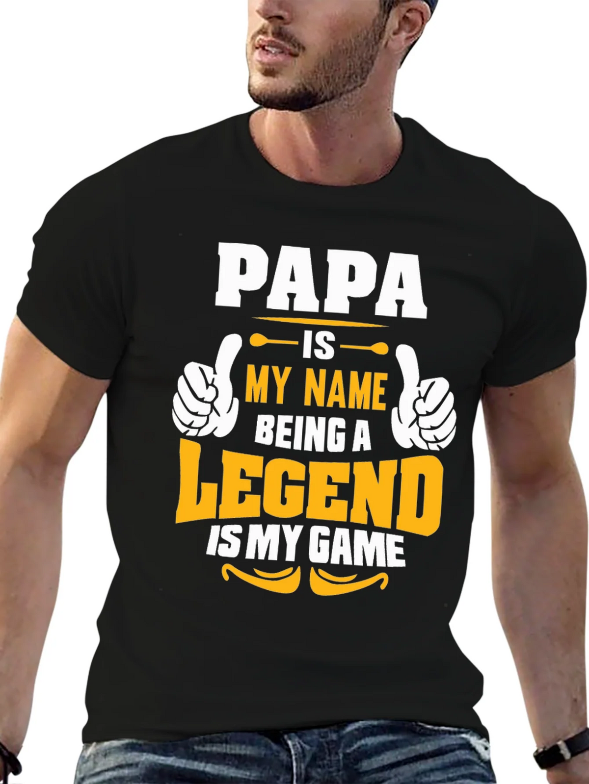 Papa Legend T-Shirt - Funny Fathers Day Gift product image 9