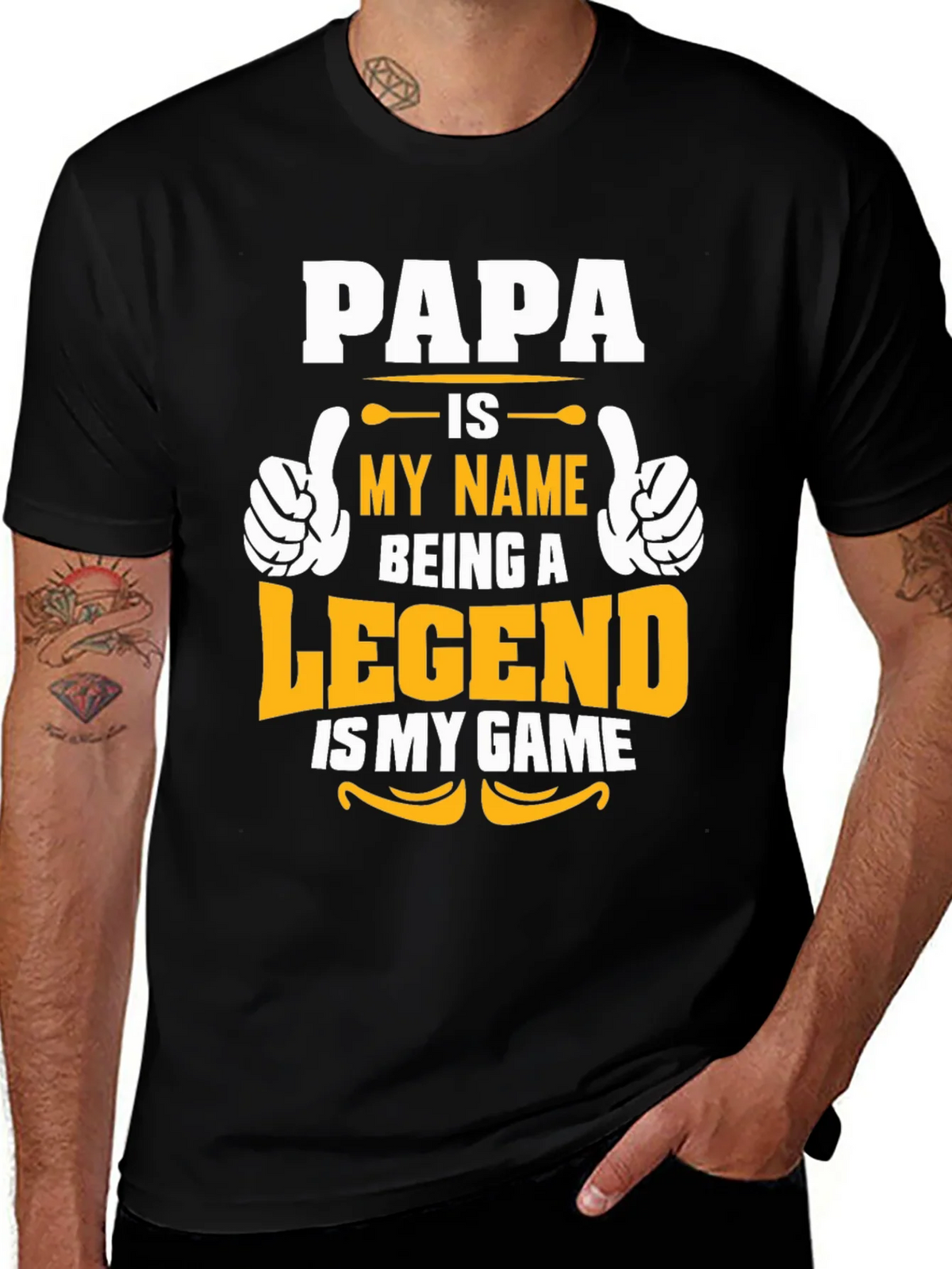 Papa Legend T-Shirt - Funny Fathers Day Gift product image 1