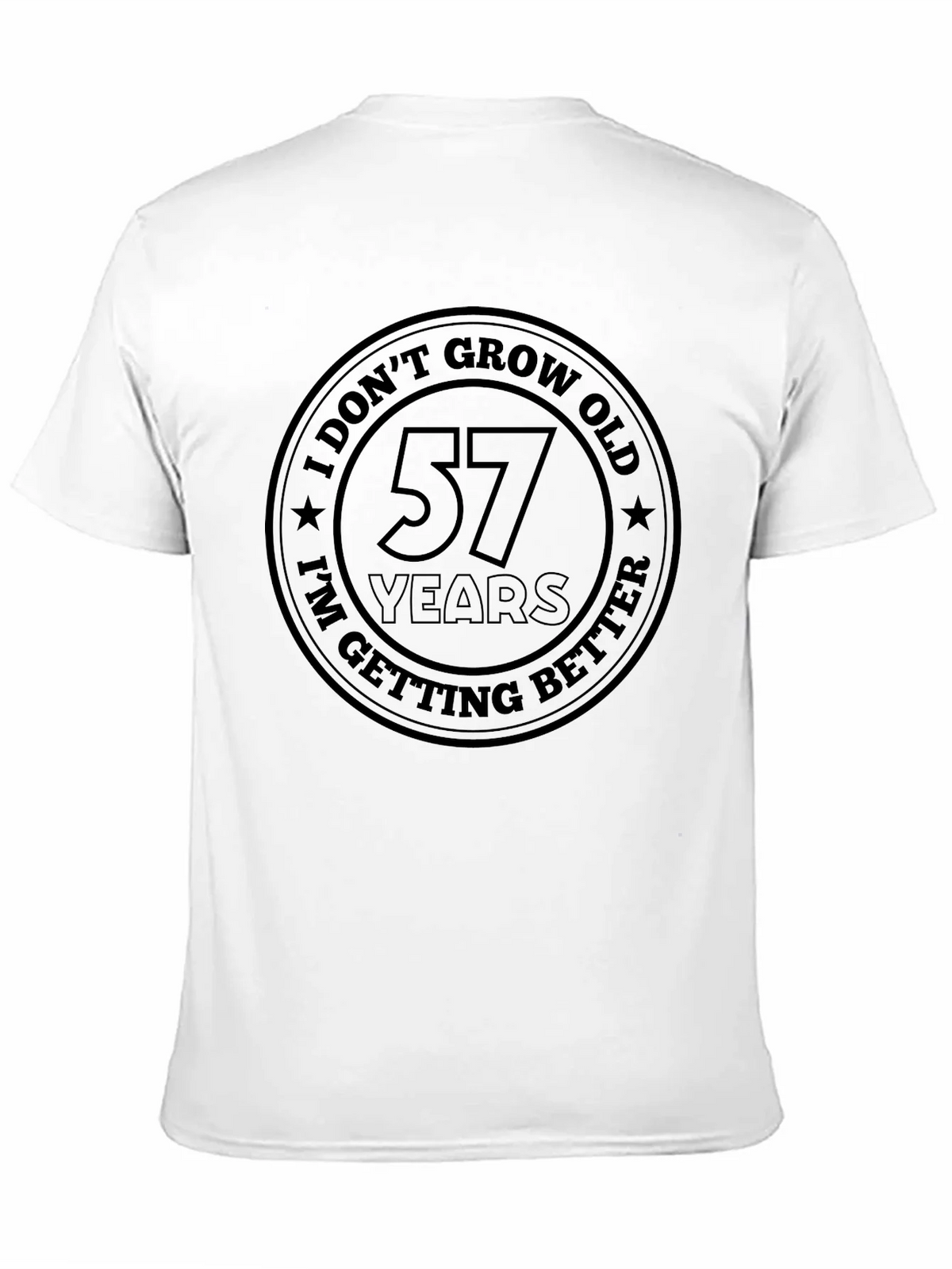 I Dont Grow Old 57 Years T-Shirt product image 2