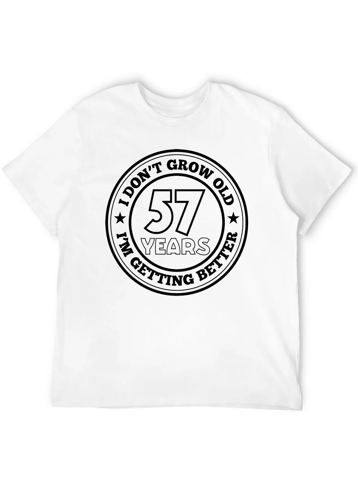 I Dont Grow Old 57 Years T-Shirt product image 3