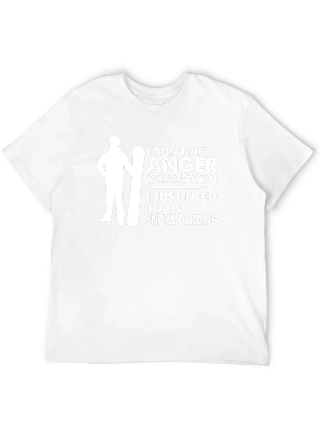 Snowboarding Humor Graphic Tee product image 3