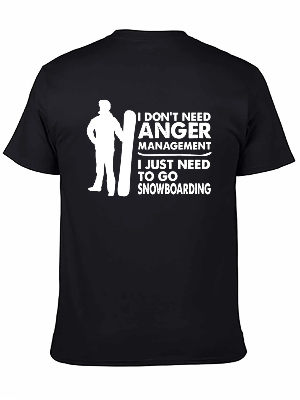 Snowboarding Humor Graphic Tee product image 7