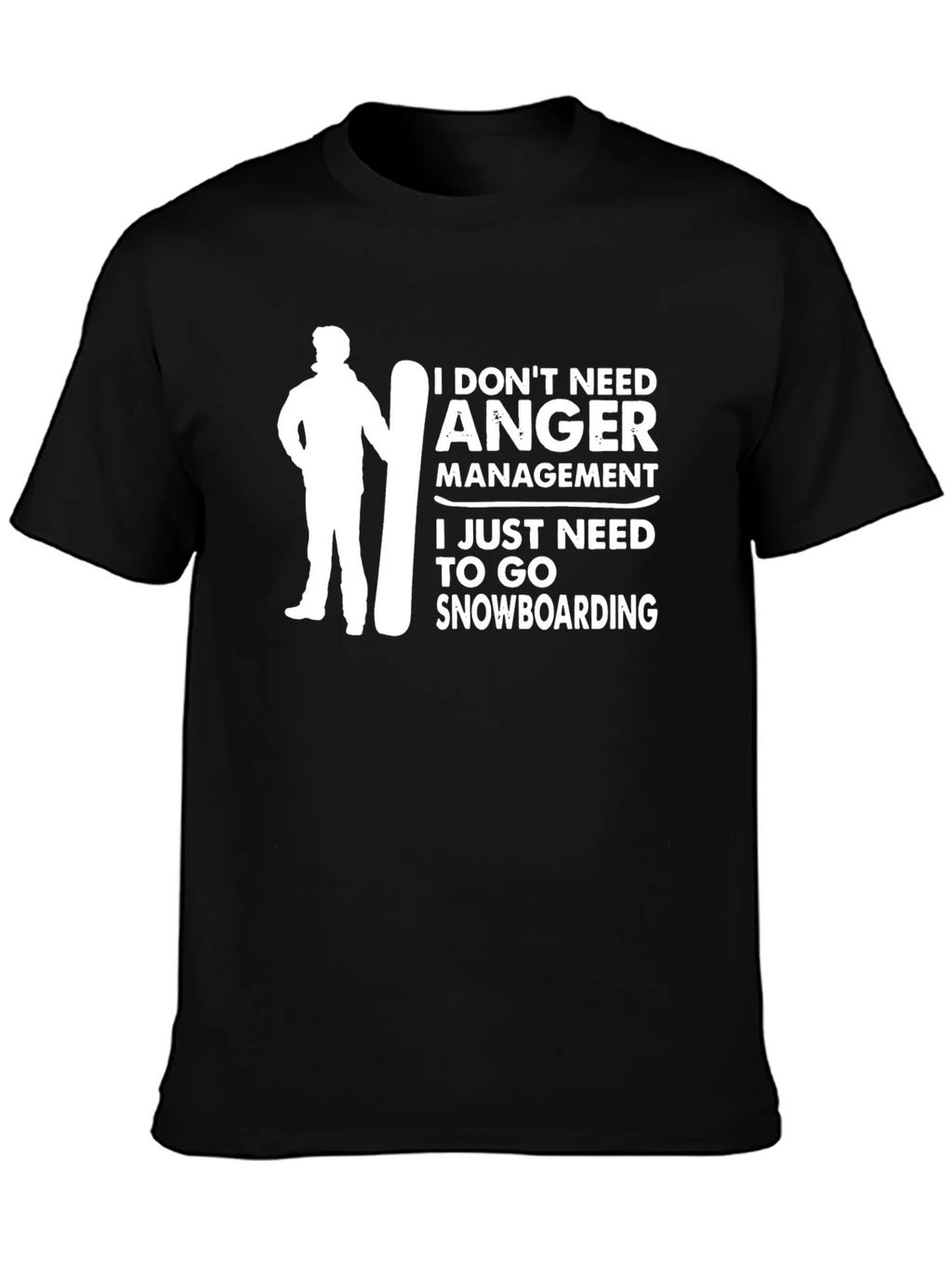 Snowboarding Humor Graphic Tee product image 6