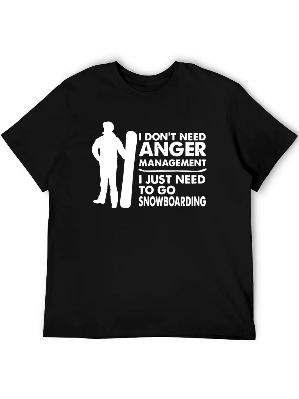 Snowboarding Humor Graphic Tee product image 8