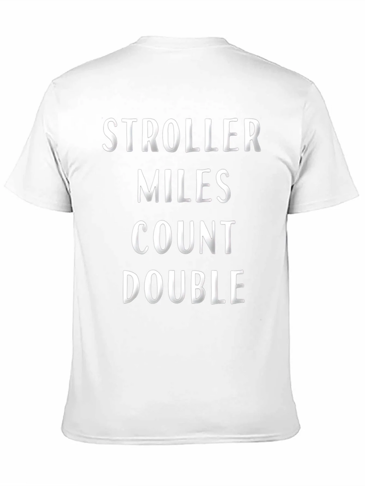 Stroller Miles Count Double T-Shirt product image 2